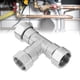 thumbnail image 3 of Adaptador De Conexión De Tubería De Acero Inoxidable, Conector De Manguera En Forma De T De 3, 3 of 7