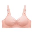thumbnail image 2 of Harpily 2025 Bra Women Clearance Lace Back Button Shaping Cup Adjustable Shoulder Strap Large Size Bra, 2 of 8
