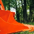 thumbnail image 5 of Titan Attachments USA Made Orange Extreme HD Stump Bucket Tree Spade Scoop Digger, Skid Steer Quick Tach Mounting Style, 5 of 10