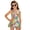 Vibrant Retro Hippie Flower, variant on Xixirimido Cottagecore Mushroom Moth Floral Print Girls One-piece Swimsuits Sleeveless Swimwear with Skirt & Built-in Shorts Hawaiian Beach Vacation Modest Bathing Suit, 10-11 Years