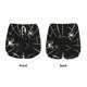 thumbnail image 3 of Balery Spiders On The Web Pantalones cortos deportivos para mujer con forro y dos bolsillos, elásticos, para entrenamiento, gimnasio, yoga-Small, 3 of 7