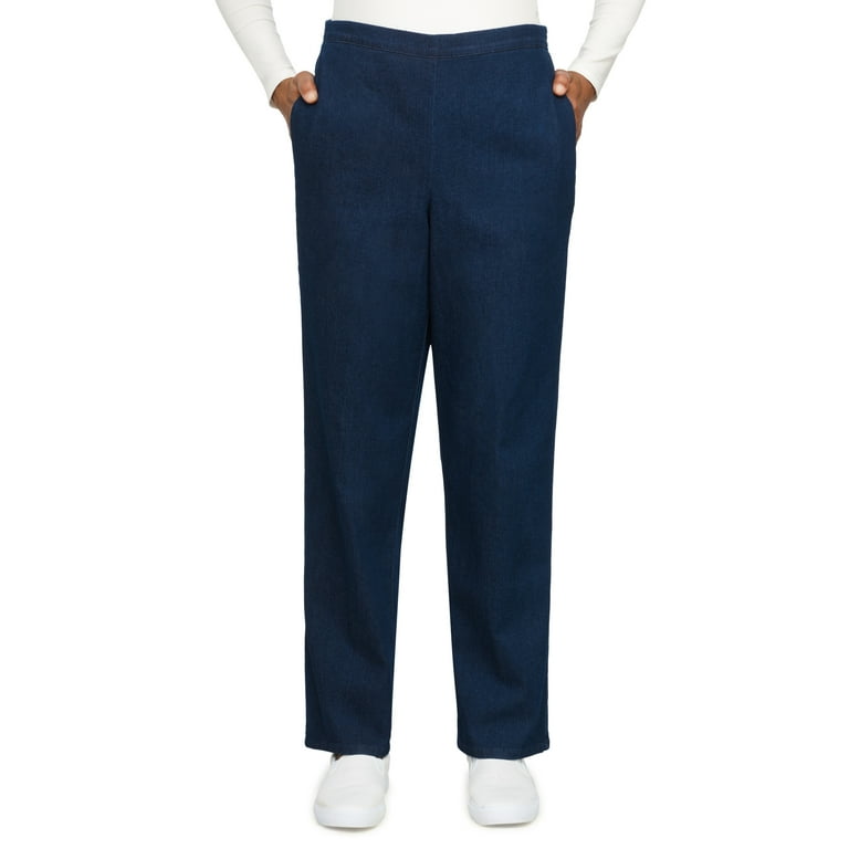 Alfred dunner plus size hotsell denim pants