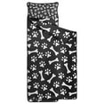 thumbnail image 2 of Paw Prints and Bones Toddler Nap Mats for Kids Preschool,Sleeping Mat Bag or Kids,Toddler Sleeping Bag,Toddler Nap Mat or Daycare, 2 of 6
