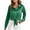 Army Green, variant on Ltctricy Women's Satin Blouses Long Sleeve Collared Tie Front Button down Shirts Dressy Casual Work Tops