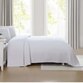 thumbnail image 4 of Grand Hotel Woven Cotton Blanket, Full/Queen, White, 4 of 7
