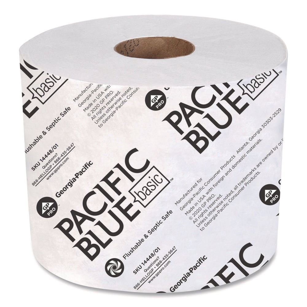 Georgia-Pacific Envision High-Capacity Standard Bath Tissue 1-Ply White 1500/Roll 48/Carton