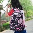 thumbnail image 2 of 3 Pcs Teen Girls Backpack School Book Teen Girls Bag Set with Lunch Box and Pencil Case, 2 of 9