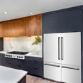 thumbnail image 4 of ZLINE KITCHEN AND BATH RBIVZSN60MB french door built in refrigerator, 4 of 5
