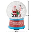 thumbnail image 2 of Christmas Rudolph the Red Nosed Reindeer Snow Globe with Rudolph, 2 of 6