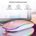thumbnail image 3 of Rechargeable Mouse Wireless Silent LED Backlit Mice USB Optical Ergonomic Gaming Mouse PC Computer Mouse, 3 of 9