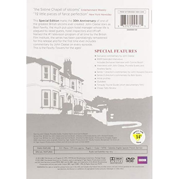 Fawlty Towers: Remastered (Special Edition Box Set) [DVD] - Walmart.ca