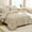 Khaki, variant on Super King Comforter Set Sage Green - 7 Pieces Bed in a Bag Super King Bedding Comforter Sets, Tufted Lightweight Fluffy Bed Set with Comforter, Sheets, Pillowcases & Shams