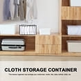 thumbnail image 2 of FELTECHELECTR Clothing Storage Bins Nylon 2Pcs 14.15X9.82X7.86Inch, 2 of 8