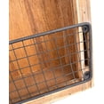 thumbnail image 5 of Wood Hanging Boat Shelf Nautical 3-Tiered Shelves Beach Themed Decorative Bookcase Wooden Wall Art Ornament Display Shelf, 5 of 6