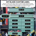 thumbnail image 4 of Magnetic Tool Box Organization Labels,Tool Chest Organizer Labels with Strong Magnets,Easy to Read Printing - Fits All Brands of Steel Tool Box Drawe, 4 of 7