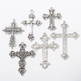 thumbnail image 3 of Pendientes de Aleación Perfecl Encanto Cruz, 3 of 4