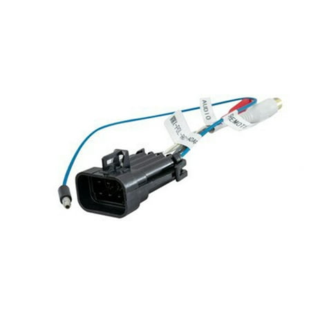 Kicker PowerCans 6.5" Powered LED Enclosures & Adapter for Polaris Ride Command
