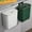 A11 Fufafayo under $5, variant on Fufafayo under $5 Kitchen Compost Bin for Counter Top or Under Sink, Hanging Small Kitchen Trash Can with Lid, Wall Mounted Waste Basket Bin Garbage Can for Bathroom