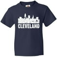 thumbnail image 3 of Inktastic Cleveland Skyline Grunge Youth T-Shirt, 3 of 5