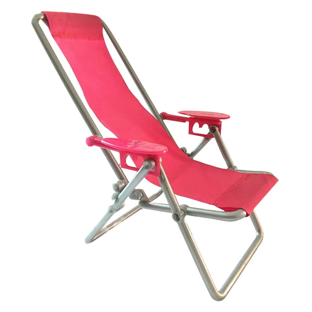 Doll Chair Creative Adjustable Mini Foldable Beach Chair Lounge Chair for Doll