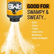 Anti Monkey Butt Powder Anti Chafing Powder for Sweat, Friction, Itch Relief - Calamine Body Powder for Thigh Chafing, Body Rash, Odor Control for Men & Women 8oz (2 pack)