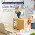 thumbnail image 5 of BESTONE Packing Tape Clear Heavy Duty Shipping Moving - 24 Pack, 110 Yds x 2" x 2 Mil, 5 of 9