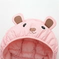 thumbnail image 5 of GYRATEDREAM Toddler Baby Boy Girl Hooded Puffer Jacket Lightweight Warm Comfy Packable Down Jacket Coat Little Kids Autumn Winter Outwear Clothes Pink for 1-5Y, 5 of 8