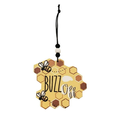 

ankishi Bee Festival Pendant Pastoral Style Wooden Beehive Ornament Craft
