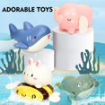 thumbnail image 1 of Fiudx Ofertas Del Día Juguete De Baño Con Freno De Cuerda, Juguete De Agua Que Puede Absorber Agua, 1 of 2