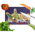thumbnail image 2 of Corgi Blue Lonesome Glass Cutting Board Large, 2 of 2