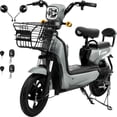 thumbnail image 1 of Bicicleta Electrica Canasta Scooter 55 Km/h 3 Velocidades Gris, 1 of 8