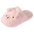 thumbnail image 2 of Zapatillas de cerdo para el hogar, zapatillas de invierno antideslizantes para el hogar, zapatos de casa de dibujos animados de felpa, zapatillas para Rosa Yinane Zapatillas de invierno, 2 of 8