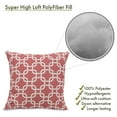 thumbnail image 4 of Majestic Home Goods Pillow 20x20 Links Coral, 4 of 4