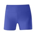 thumbnail image 6 of Yindaity Girls High Waist Running Jogger Biker Teen Shorts Ball Sports Yoga Dance Athletic Casual Gymnastics Short Girls Basketball Shorts(Dark Blue,13-14 Years), 6 of 6