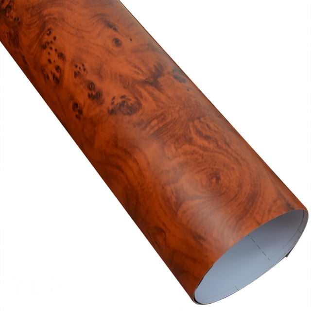 Multiple choice Wood Grain Vinyl Wrap, Automotive Interior Film Sticker Decal DIY Film(Matte-y06,30x100cm)