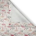 thumbnail image 6 of Ambesonne Flamingo Valance & Curtain, Wild Bird Love Vintage, 55"x24", Beige Pink, 6 of 6