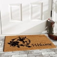 thumbnail image 2 of Calloway Mills 101931729 17 x 29 in. Hummingbird Welcome Rectangular Doormat, Natural & Black, 2 of 2