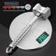 thumbnail image 2 of Professional Meat Tenderizer, Meat Mallet Hammer Stainless Steel Double Sided Meat Tenderizer, Steak Hammer With Non-slip Handle--, 2 of 4