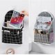 thumbnail image 1 of Liangnv 2 Paquetes Bolsa De Almacenamiento para Colgar En La Pared, Cesta Organizadora De Escritorio Cesta De Almacenamiento Colgante De Lino De Algodón con Ganchos Gratuitos Ideal para Cocina, D, 1 of 5