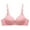 Hot Pink, variant on Darzheoy Wire-Free Bra for Women Printing Gathered Together Daily Bra Underwear No Rims Women Bras 34/75A