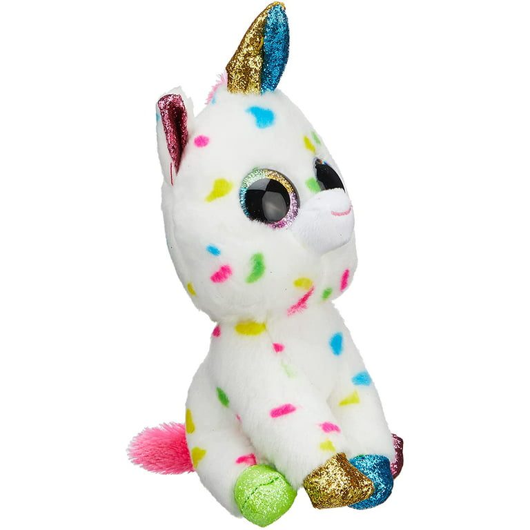 TY Beanie Boos -Wishful Unicorn (Glitter Eyes) Small 6 Plush