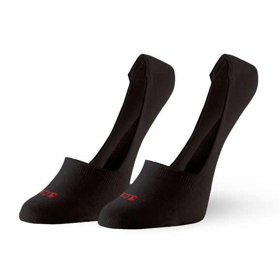 Hue Women's Supersoft Sneaker Sock No-Show Liners - 3 Pack, Black, One-Size