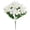 White, variant on Artificial Greenery Bouquet For Wedding Home Hotel Decoration Centerpiece Vase Filler And Photography Prop