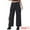 Black, variant on DARING DIVA Women's Cargo Jeans Straight High Waist Baggy Denim Pants S Blue