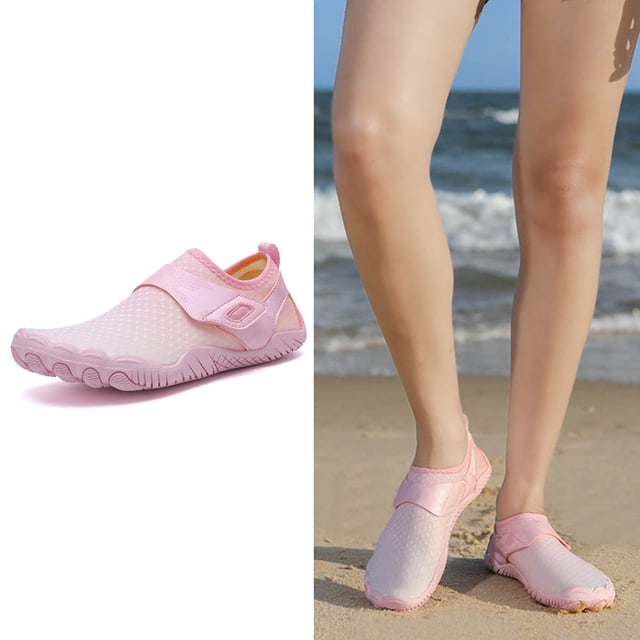 Zapatos de buceo antideslizantes Zapatos de correr transpirables para caminatas en el lago (Pink40) Wdftyju Tenis De Mujer Tenis De Hombre