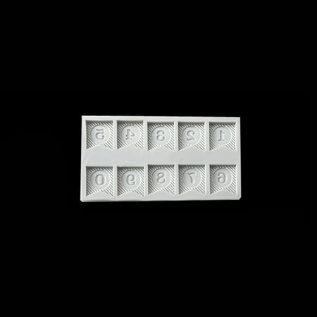 

NIUREDLTD Washable Silicone Cake Cake Candy Chocolate Decorating Tray DIY Craft Project