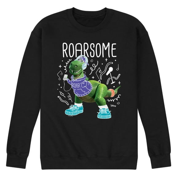 Toy Story - Roarsome - Men's Crew Neck Fleece Pullover