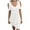 White, variant on IROINNID Dresses For Women Elegant Semi-Formal Round Neck Strapless Solid Short Sleeve Loose Dress Cheap