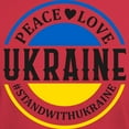 thumbnail image 3 of CafePress - Peace Love Ukraine T Shirt - Men's Classic Graphic Cotton T-Shirt, 3 of 4