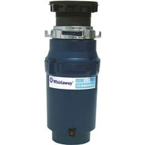 Whirlaway Garbage Disposal With Plug 1/3 Hp
